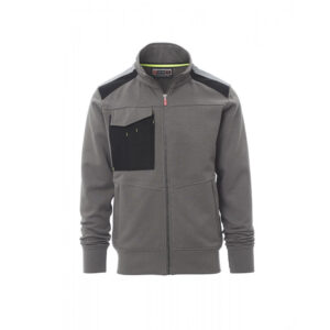 Payper Wear Felpa Zip Work 2.0 Water Repellent Grigio