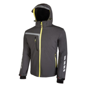 U Power Quick PE114AG Asfalt Grey Giacca Soft Shell Antinfortunistica