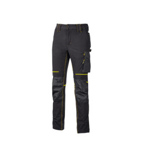 U Power Atom Pantalone da Lavoro Invernale Black Carbon PE145BC