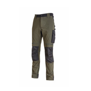 U Power Atom Pantalone da Lavoro Invernale Dark Green PE145DG