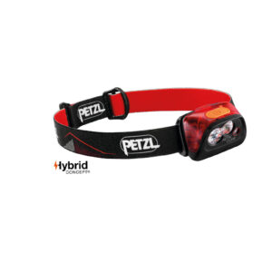 Petzl Actik Core rosso lampada frontale ricaricabile E099GA01