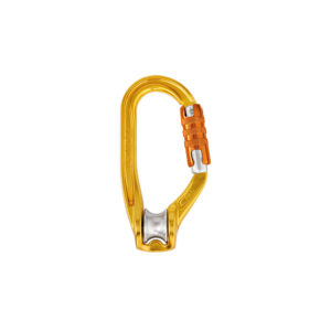 Petzl Rollclip A moschettone con carrucola integrata ad alte prestazioni