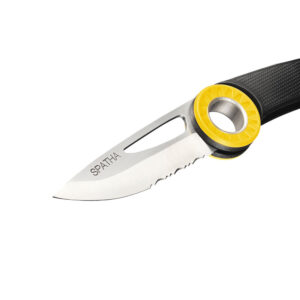 Petzl Spatha coltello moschettonabile all'imbracatura anticaduta