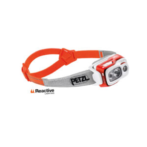 Petzl Swift RL Arancio lampada frontale ricaricabile swift E095BA01