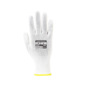 Portwest Assembly A020 WHR guanto da lavoro leggero in nylon bianco