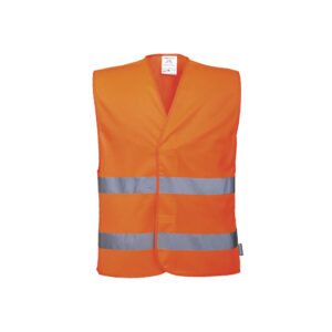 Portwest C474 OR gilet alta visibilità arancione 2 bande RIS-3279-TOM