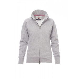 Felpa da donna a Zip intera Payper Panama + Lady Grigio Melange