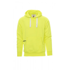 Felpa da uomo con cappuccio Payper Atlanta+ Giallo Fluo