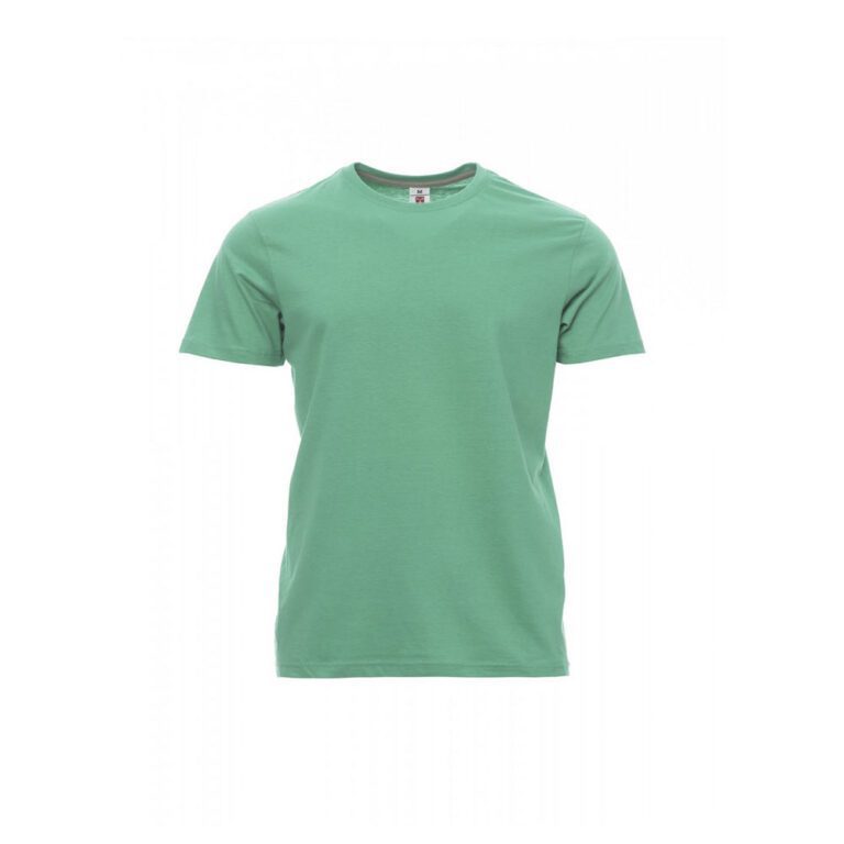 T-Shirt da uomo girocollo Payper Sunset Emerald Green 100% Cotone