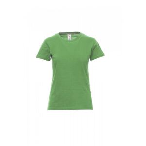 T-shirt donna girocollo Payper Sunset Lady Jelly Green 100% Cotone