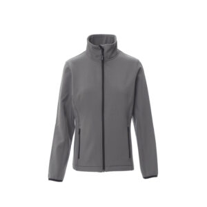 Giacca da lavoro da donna in softshell Payper Perth Lady Steel Grey