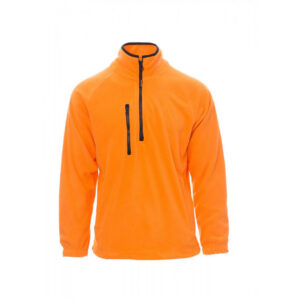 Pile invernale mezza zip unisex Payper Dolomiti+ arancione