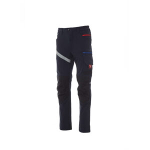 Pantalone tecnico da lavoro elasticizzato Payper Next 4W blue navy/nero