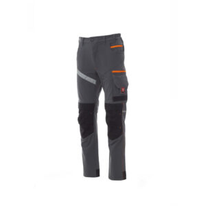 Pantalone tecnico da lavoro elasticizzato Payper Next 4W smoke/nero