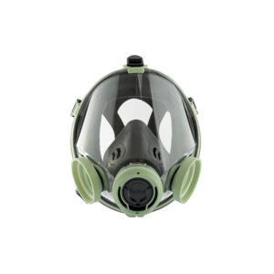 DPI Sèkur C702 maschera antigas a doppio filtro EN 136 Classe 3 Verde Acqua con bardatura in gomma