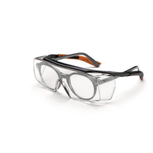 Univet 5X7 occhiali da lavoro sovrapponibili ad occhiali da vista con lente chiara AS UV 400