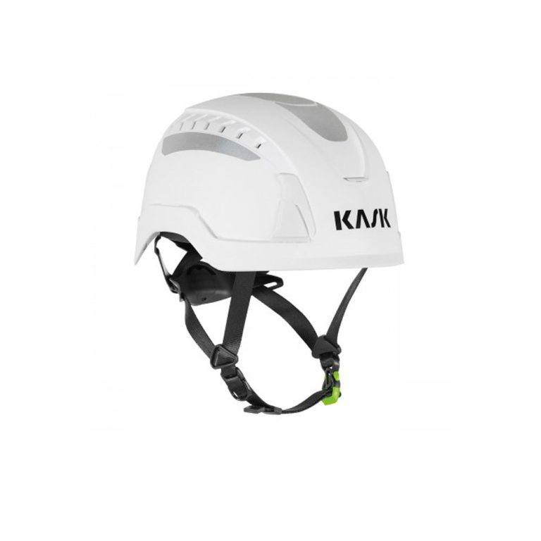 Kask Primero Air casco dielettrico per lavori in quota EN 397 - EN 50365 - EN 12492 Bianco HV (Alta visibilità)