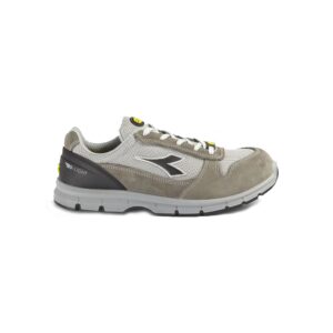 Scarpe antinfortunistiche basse estive Diadora Run Text Low S1P SRC ESD - Castle Rock Aluminium