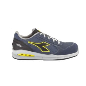 Scarpe antinfortunistiche invernali basse Diadora Run Net Airbox Low S3 SRC - Colorazione Blu Cosmos/Blu Cosmos