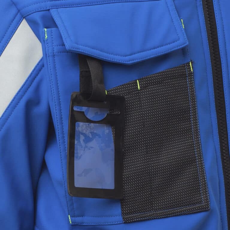 Softshell da lavoro imbottito Payper Wonder Pad certificato antifreddo EN 14058 Blu Royal/Blu Navy