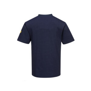 Portwest AS20 t-shirt manica corta antistatica ESD EN 61340 – EN 1149 Blue Navy