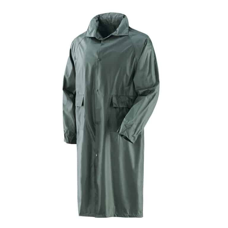 Cappotto impermeabile antipioggia da lavoro Neri New Niagara in poliestere Verde certificata EN 343 – EN 13688 - Codice 461030