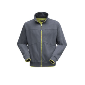 Felpa da lavoro full zip in tessuto riciclato ecologica ed ecosostenibile Rossini Re-Use Re-Work HH239 - Colore Grigio