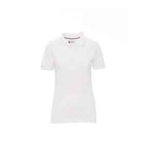 Polo donna manica corta Payper Venice Lady Bianca 100% Cotone 