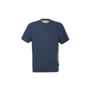 T-shirt a manica corta ecologica ed ecosostenibile Rossini Re-Use Re-Work HH237 - Colore Blu