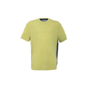 T-shirt a manica corta in tessuto riciclato ecologica ed ecosostenibile Rossini Re-Use Re-Work HH237 - Colore Lemon