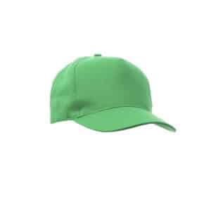 Cappellino da baseball in cotone 5 pannelli Payper New York Jelly Green - Confezione 5 pezzi