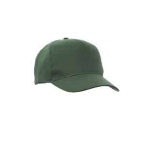 Cappellino da baseball in cotone 5 pannelli Payper New York Verde - Confezione 5 pezzi