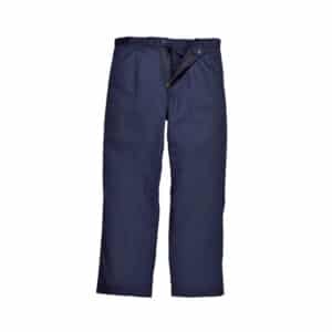 Pantaloni da lavoro ignifughi Portwest BZ30 Bizweld blu navy EN 61482