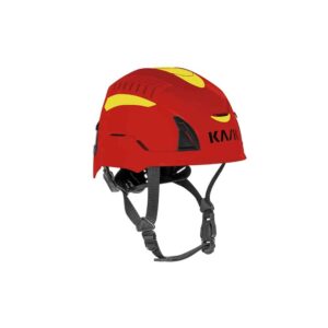 Casco areato antincendio boschivo Kask Quantum Cabrio rosso giallo