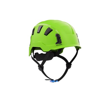 Nuovo casco ventilato lavori in quota Irudek Oreka II Vent certificato EN 397 ed EN 12492 - Colore Verde