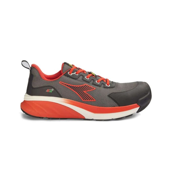 Nuove scarpe antinfortunistiche Diadora Vortex DA2 Low S1PS - Colorazione Antracite/Rosso